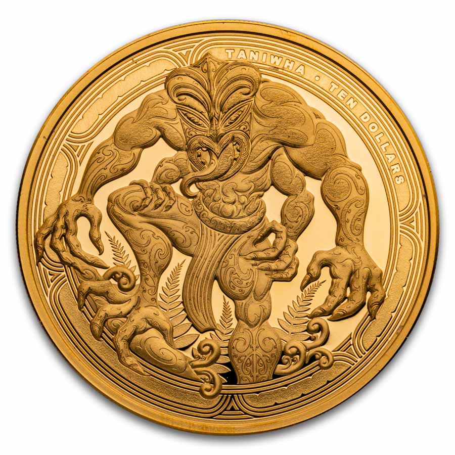 2026 New Zealand 1 oz Gold Dwelling Taniwha: Forest | eBay